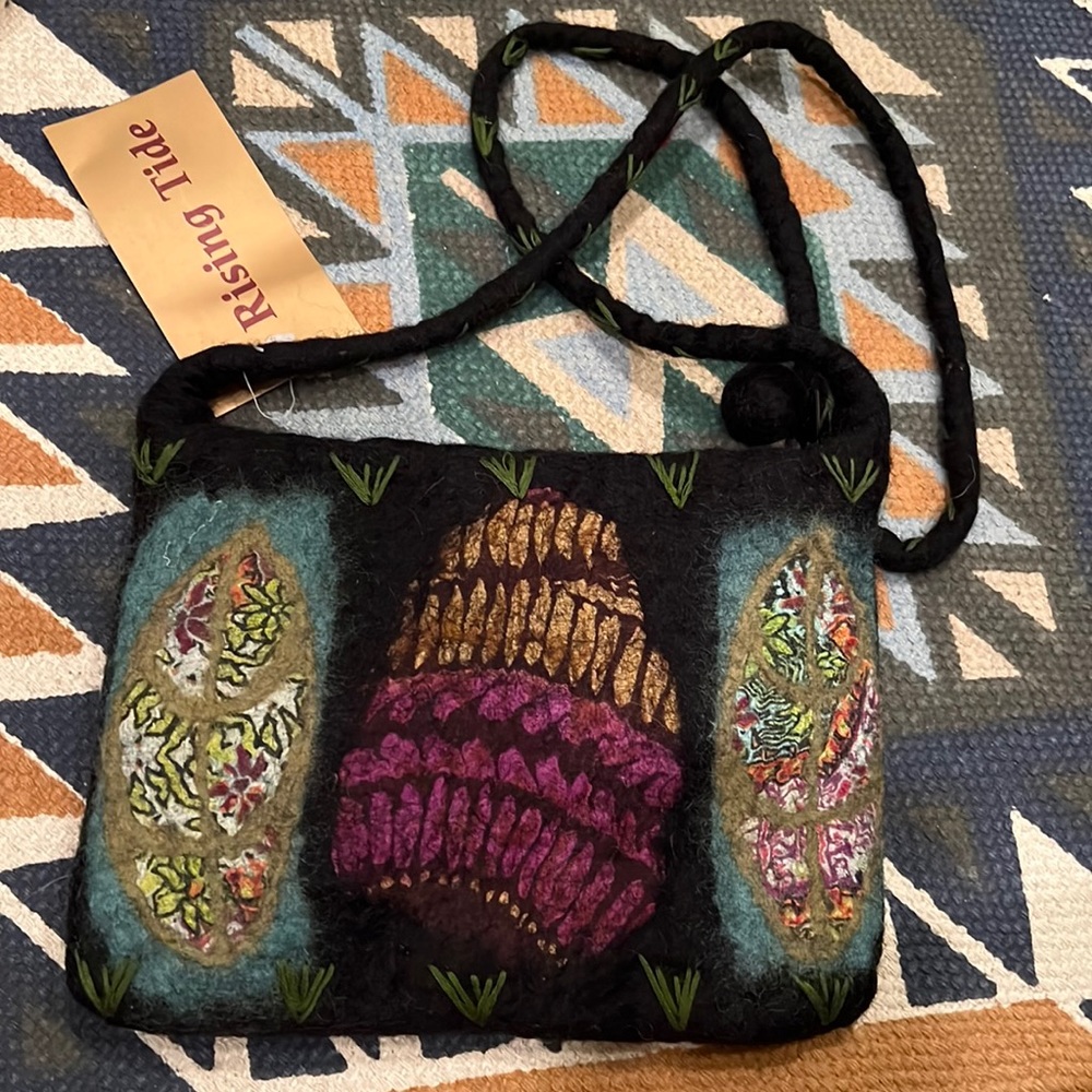 Cute wool purse!
